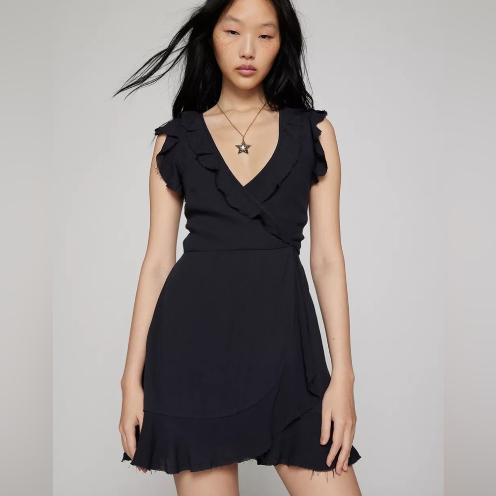 NWT Kimchi Blue Ruby Wrap Mini Dress